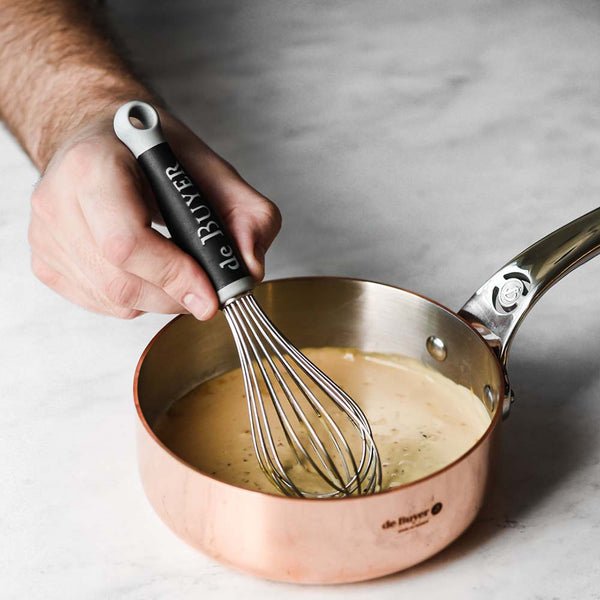 De Buyer Prima Matera Saut Pan Cobre/Acero. 20cm Recto Ind.