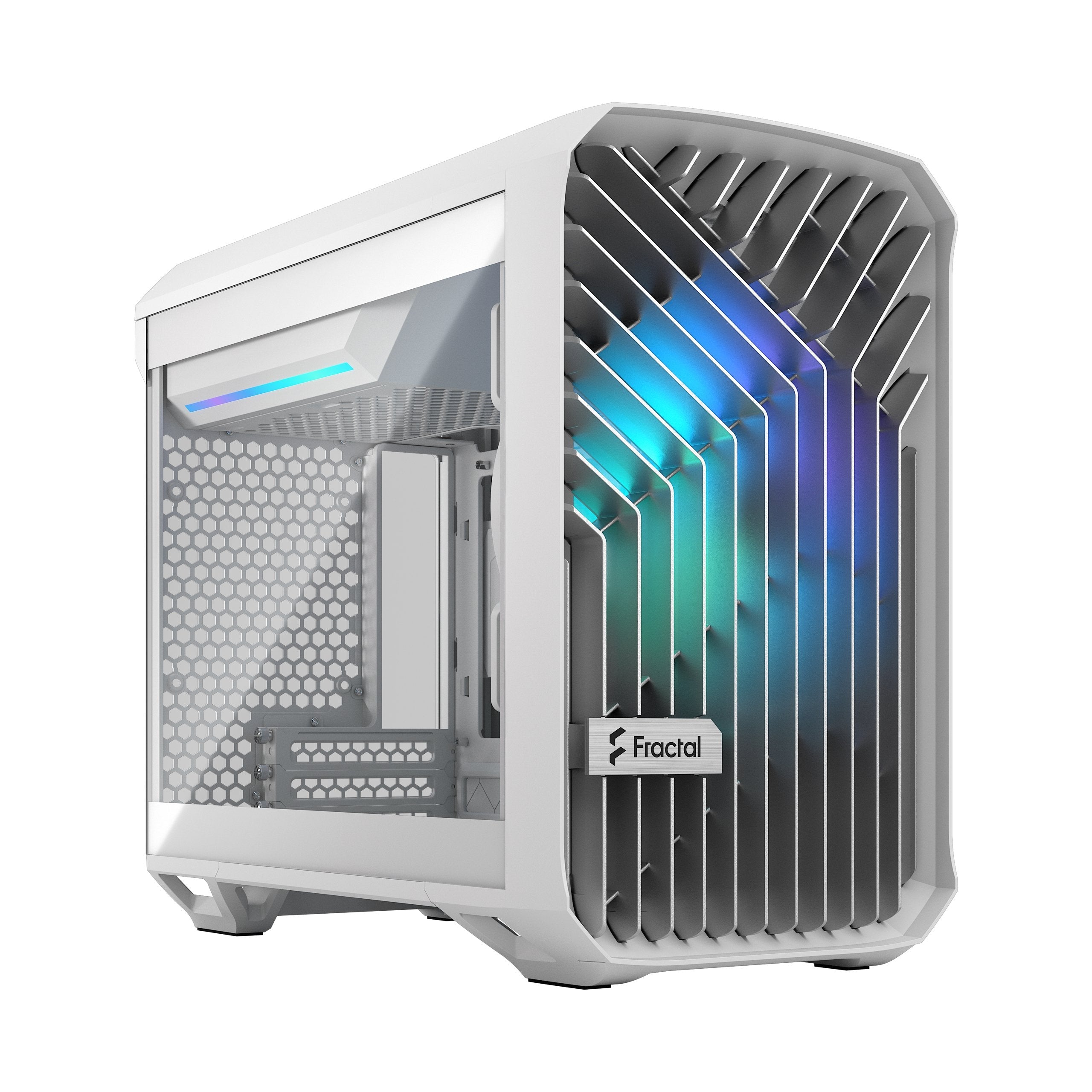 Caja Pc Fractal Design Torrent Nano Rgb White Tg Light Tint, Tower-Gehäuse Fd-C-Tor1n-05