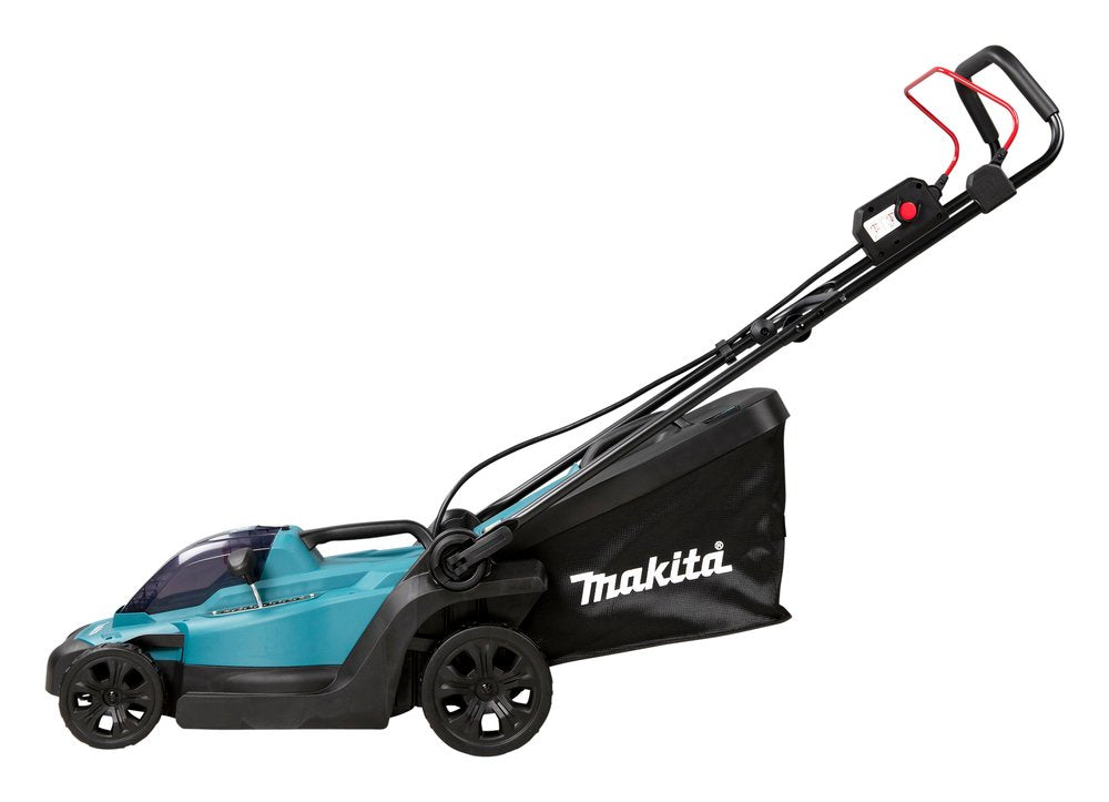 EAN 0088381757904 - Makita DLM330Z cortadora de césped Cortacésped manual Batería Negro, Turquesa imagen 8