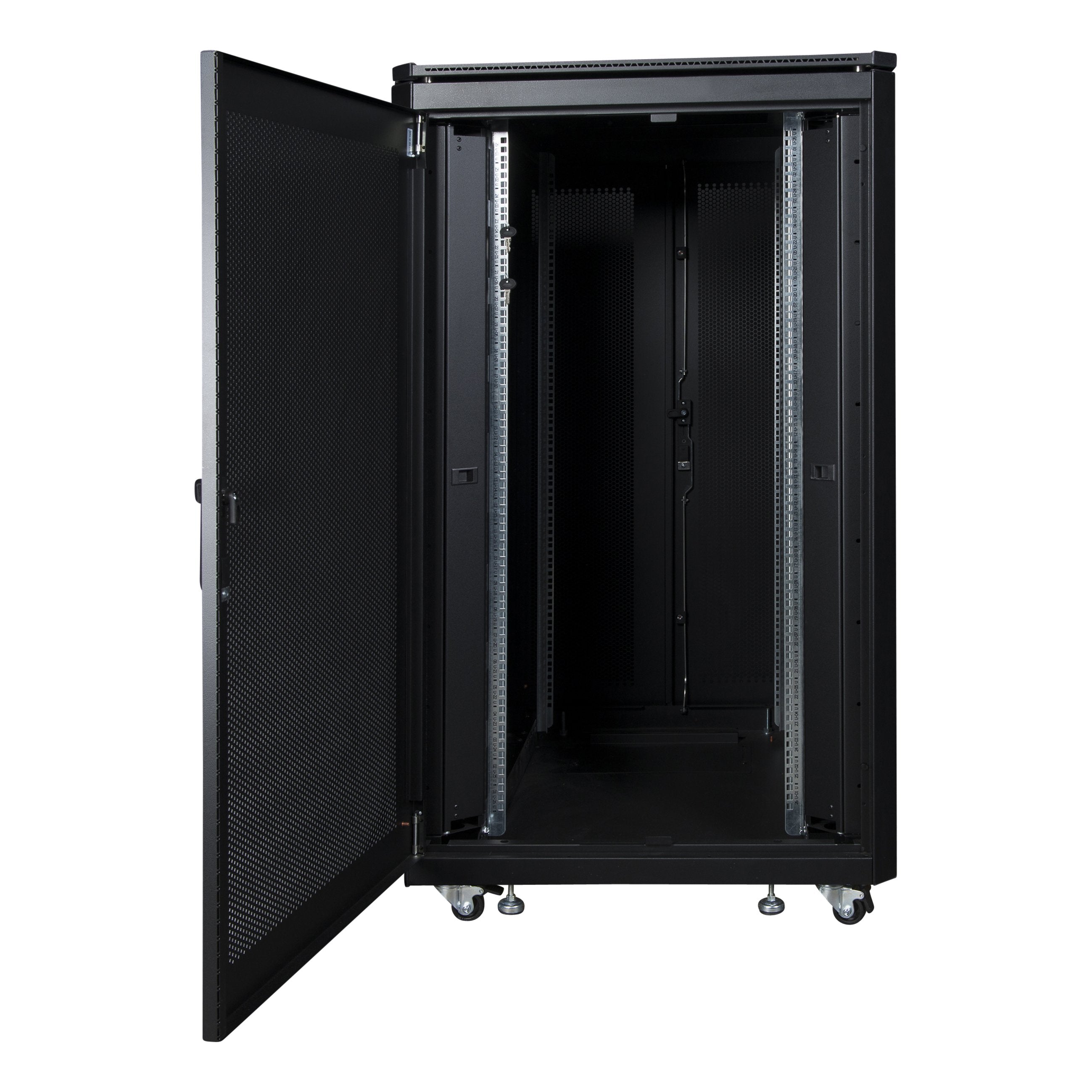EAN 5420016846464 - LOGON RSL26U81BL armario rack 26U Rack o bastidor independiente Negro imagen 2