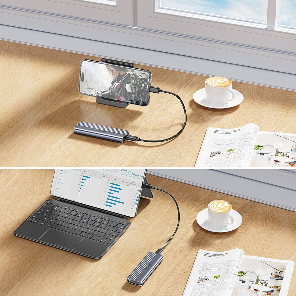 EAN 4894160052834 - UNITEK S1241B01 caja para disco duro externo Caja externa para unidad de estado sólido (SSD) Gris M.2 imagen 3