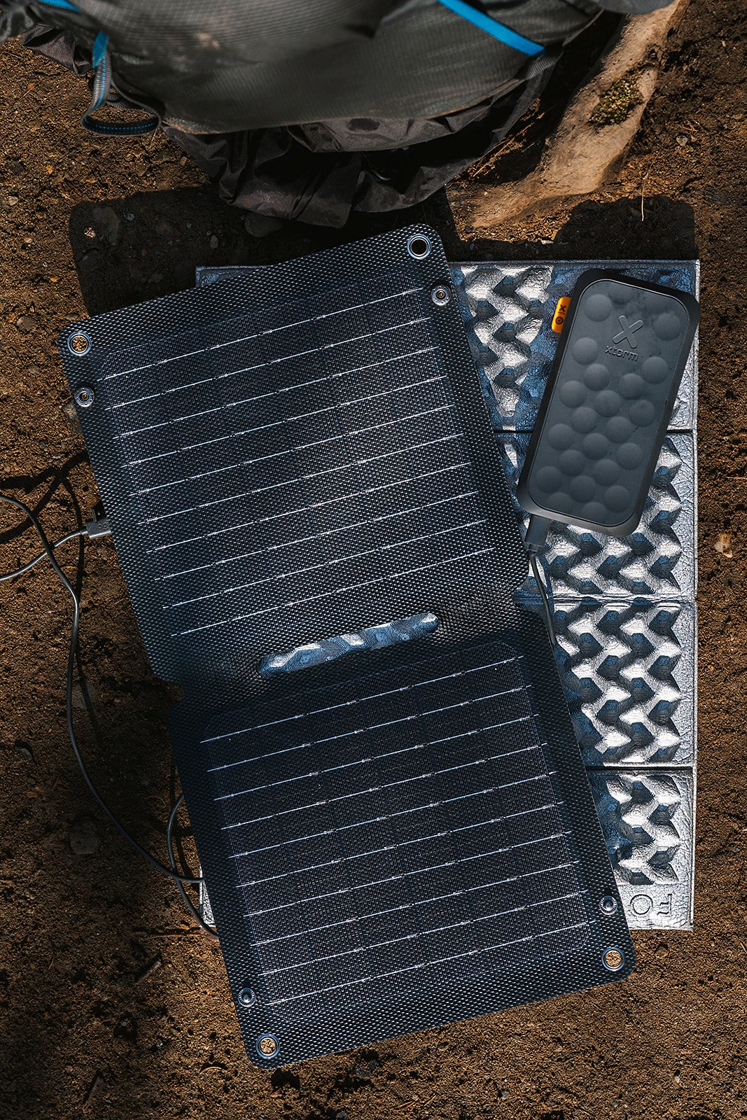 Panel Solar Plegable Xr2s14 14w Negro Xtorm 14w/ Usb-A, Usb-C/ Certificación Ipx4/ Pantalla Lcd