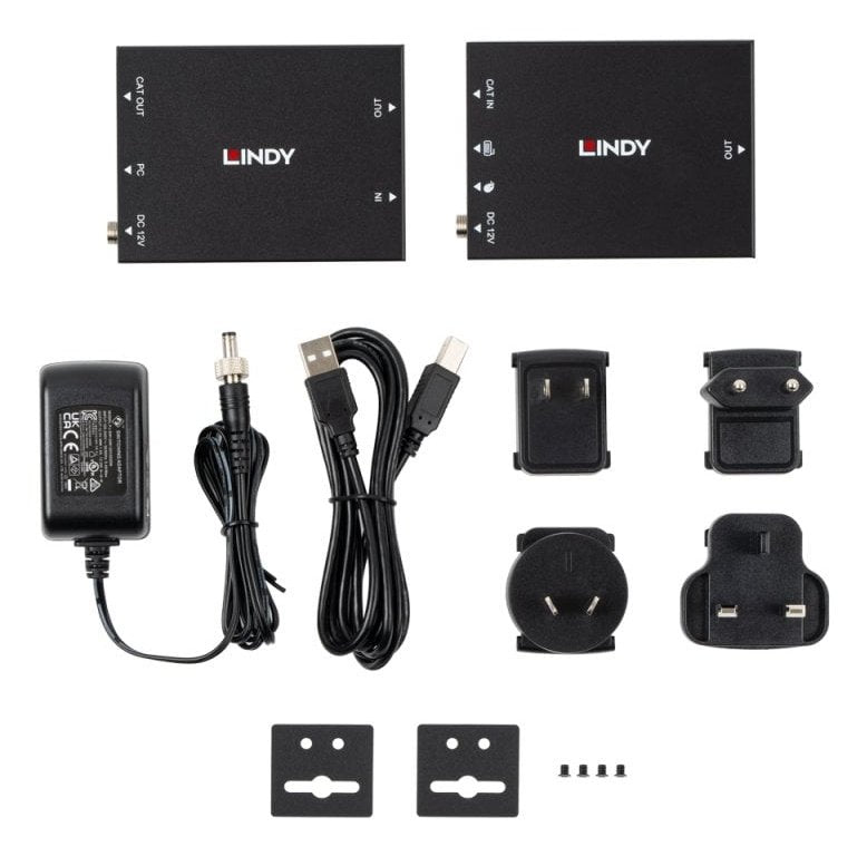 Lindy 100m Cat.6 Hdmi Usb Kvm Exten- Der 1920x1080