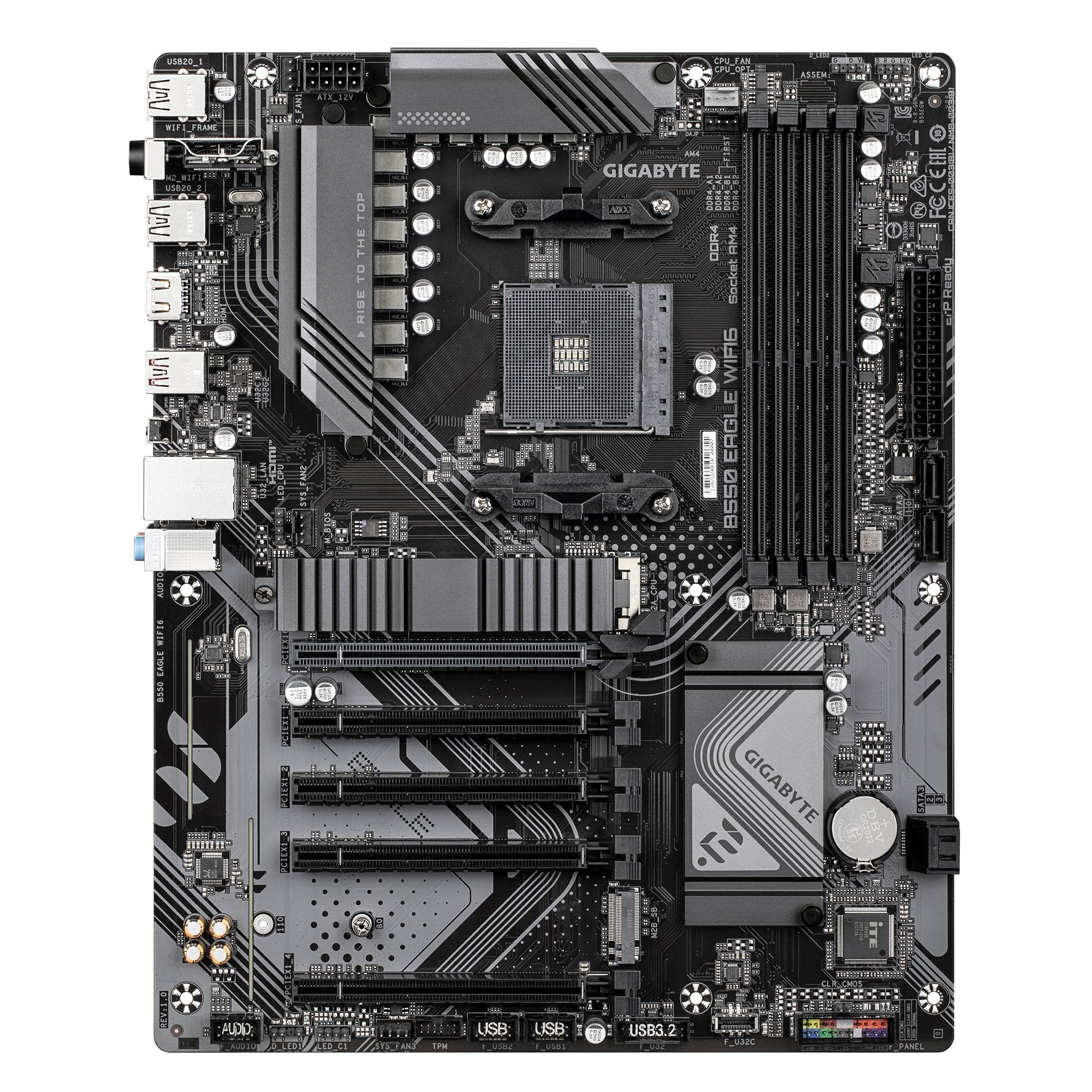 EAN 4719331868406 - GIGABYTE B550 EAGLE WIFI6 placa base AMD B550 Zócalo AM4 ATX imagen 2
