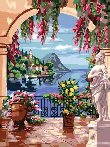 Ravensburger Creart Premium - Lago Maggiore, Pintura 25963