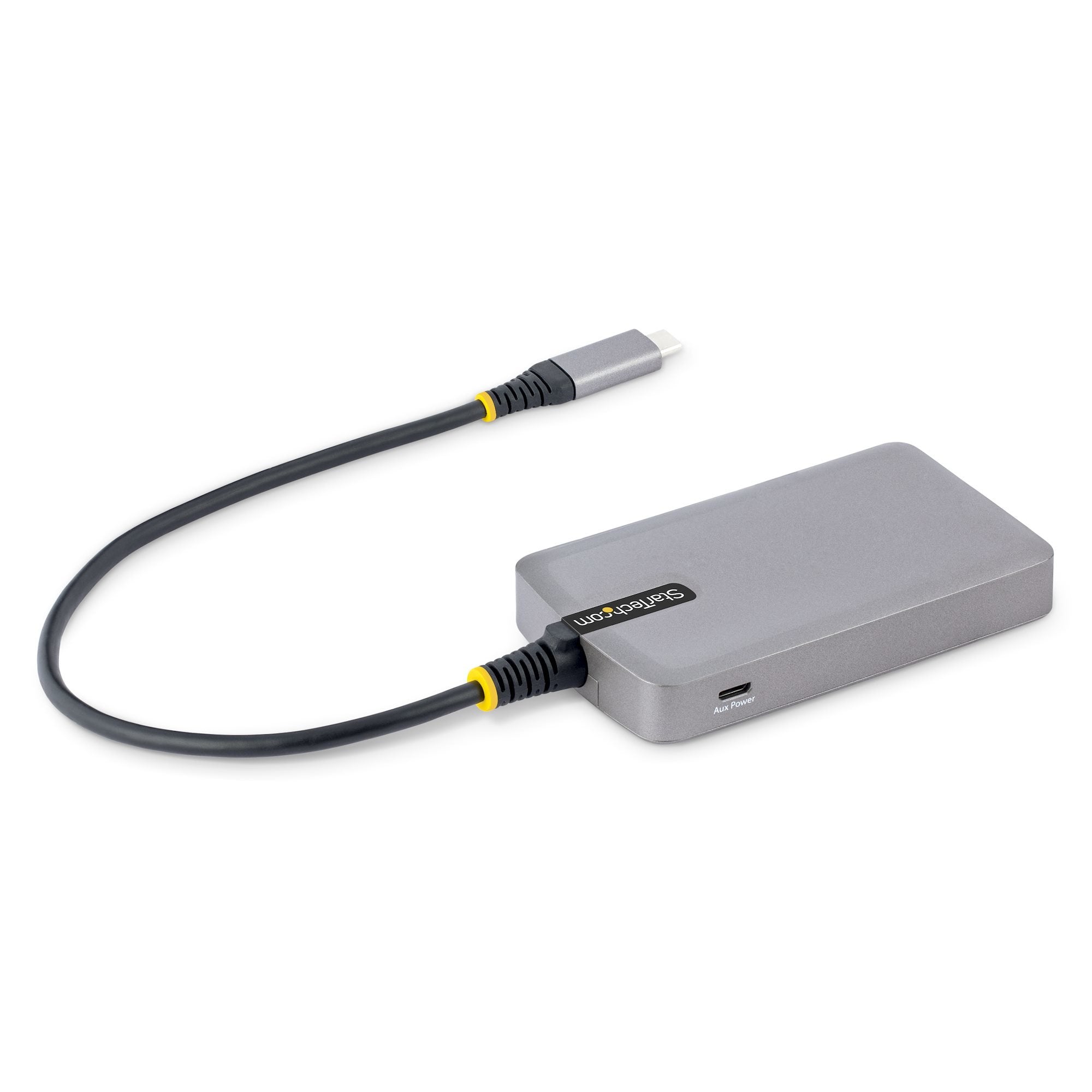 EAN 0065030893251 - StarTech.com 5G4AB-USB-C-HUB hub de interfaz USB 3.2 Gen 1 (3.1 Gen 1) Type-C 5000 Mbit/s Gris imagen 2