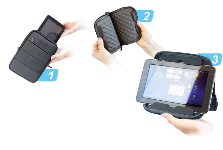 EAN 8099990005562 - Techmade MA-058-7MIL funda para tablet 20,1 cm (7.9") Negro imagen 2