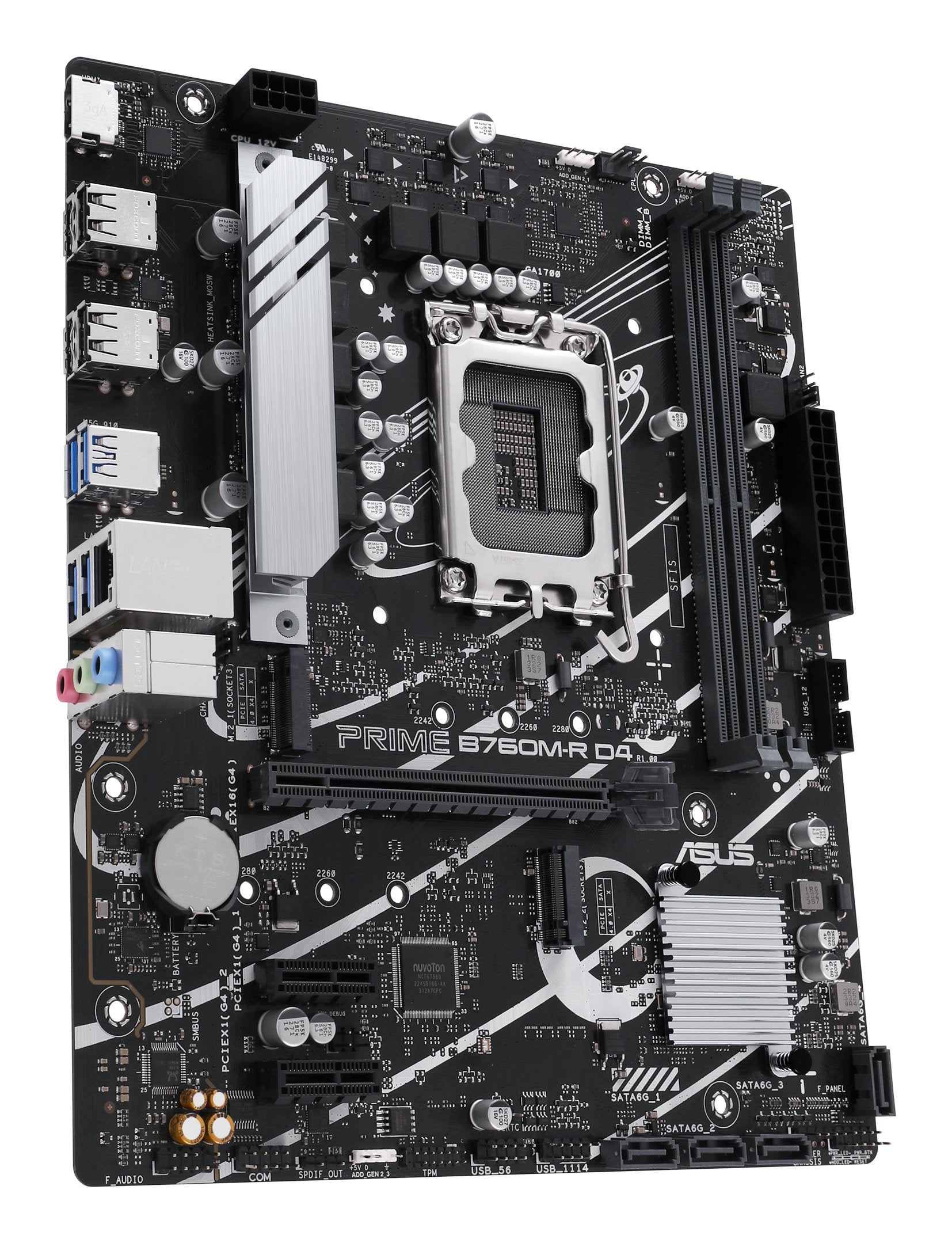 EAN 4711387423769 - ASUS PRIME B760M-R D4 Intel B760 LGA 1700 micro ATX imagen 4