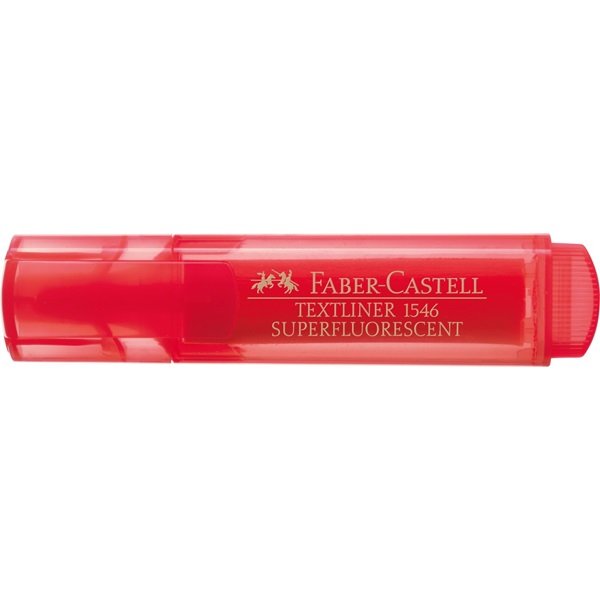 Faber Castell Marcador Superfluorescente Textliner 46 Rojo