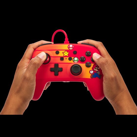 EAN 0617885028557 - PowerA 1526539-01 mando y volante Negro, Azul, Naranja, Rojo USB Gamepad Nintendo Switch imagen 8