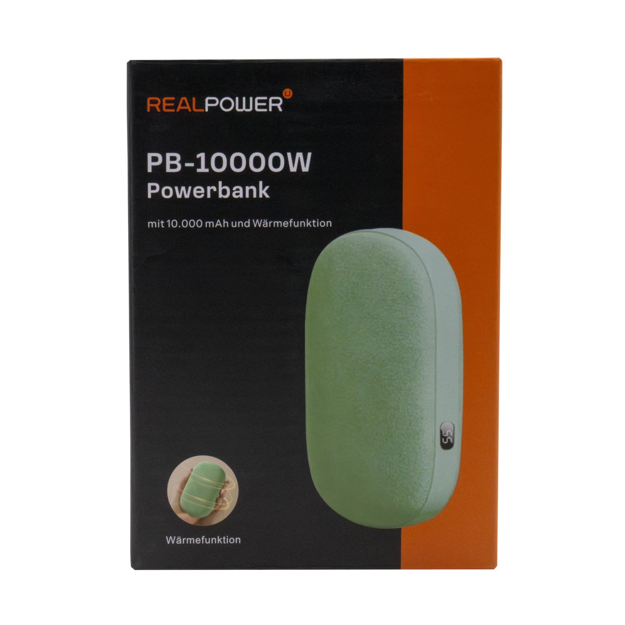 EAN 4040895012531 - RealPower 495505 batería externa 10000 mAh Verde imagen 3
