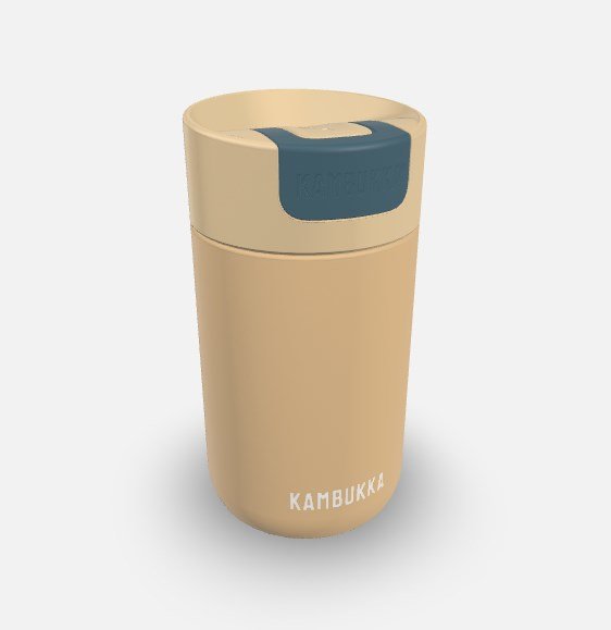 Botella Termo Kambukka Olympus Latte Acero Inoxidable Antigoteo Antiderrame