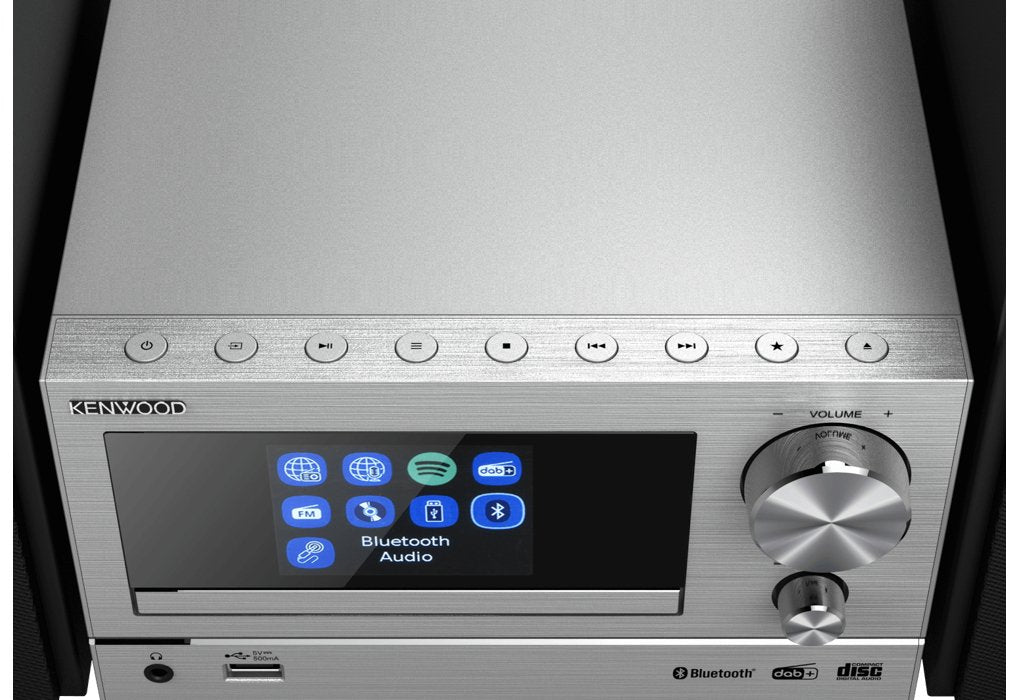 Kenwood M-7000s Smart Micro Hifi-Symem Mit Dab+, Wifi, Internetradio Plata