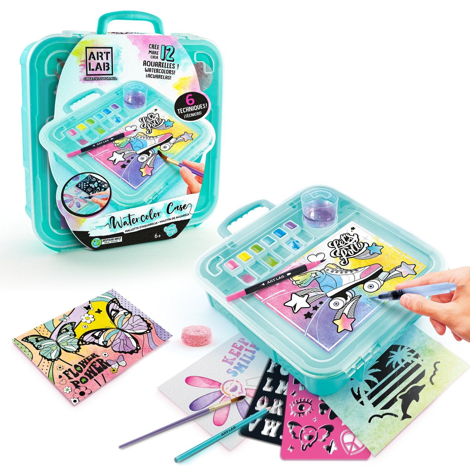 EAN 3555801342127 - Canal Toys Art Lab ART012 pintura para manualidades Pintura de acuarela 1 pieza(s) imagen 4