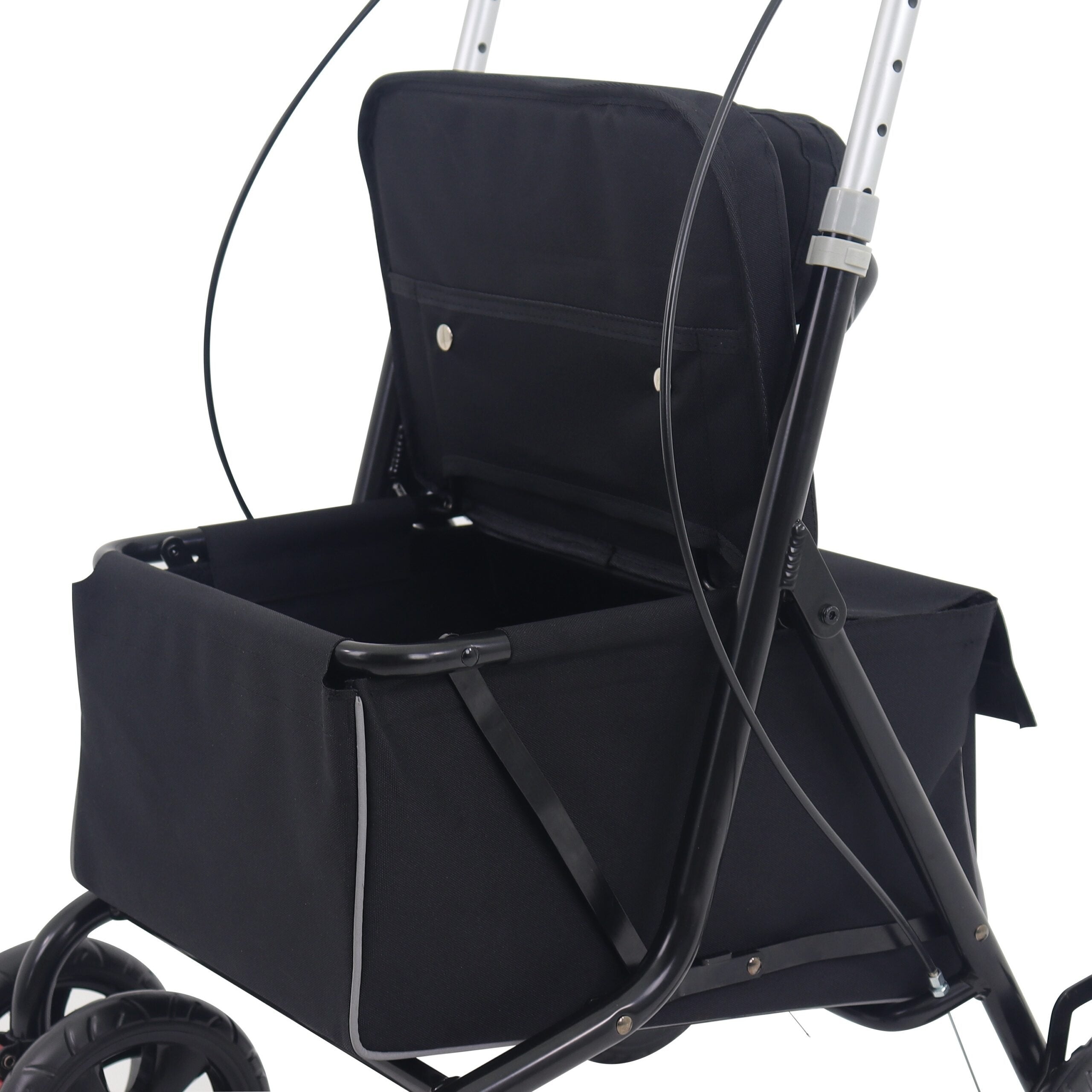 EAN 8420812018093 - Rolser KDI001-1023 bolsa de compras Negro Bolsa para carrito de la compra imagen 3