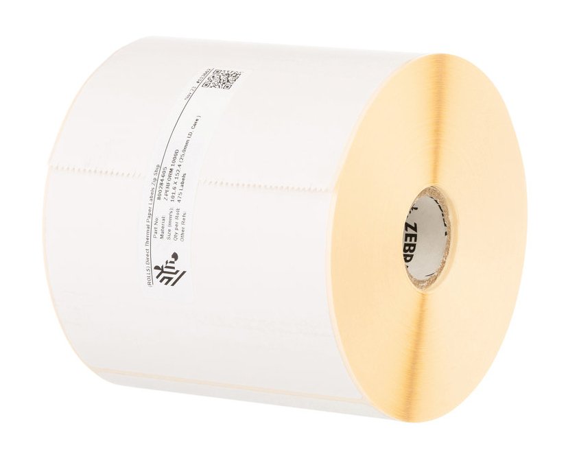 Zebra Z-Perform 1000d, Rollo De Etiquetas 101.6 X 152.4 Blanco
