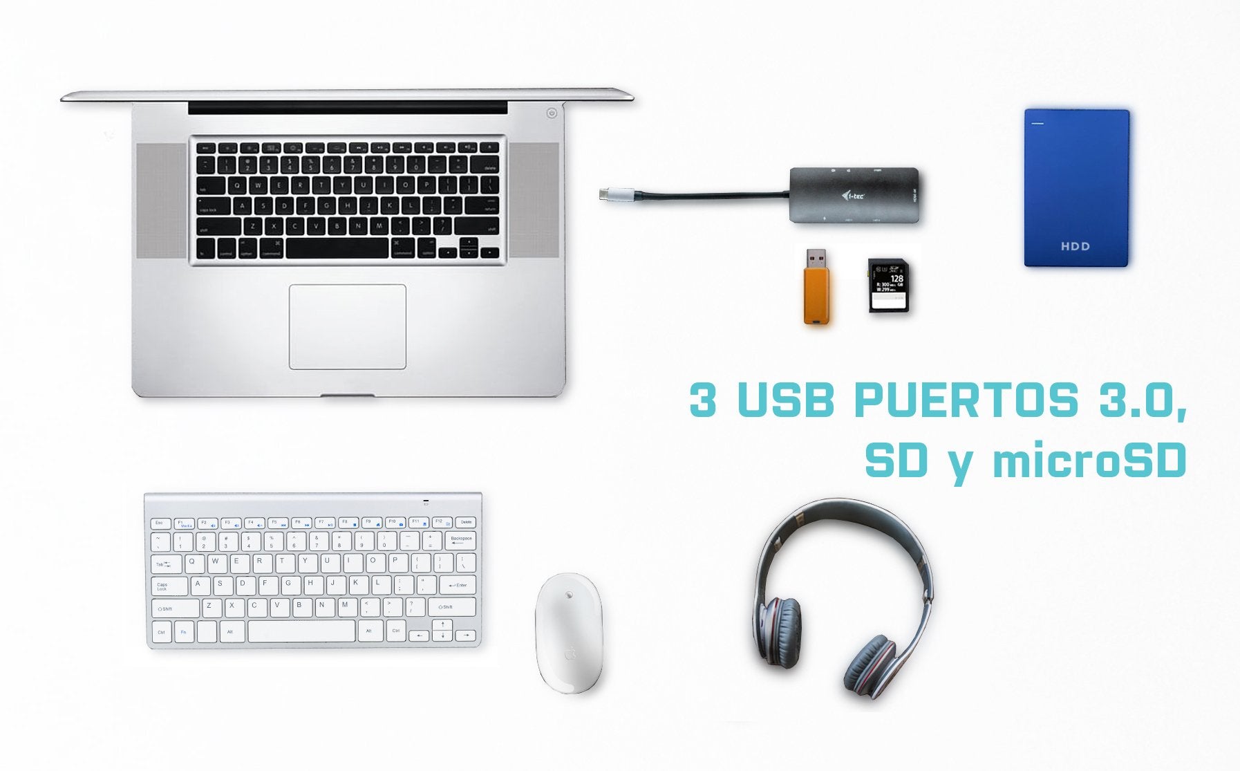 EAN 8595611702891 - i-tec Metal C31NANODOCKPD base para portátil y replicador de puertos Alámbrico USB 3.2 Gen 1 (3.1 Gen 1) imagen 10