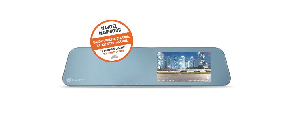 EAN 8594181743174 - Navitel MR155NV cámara de salpicadero Full HD Batería, Encendedor de cigarrillos, USB Gris imagen 2