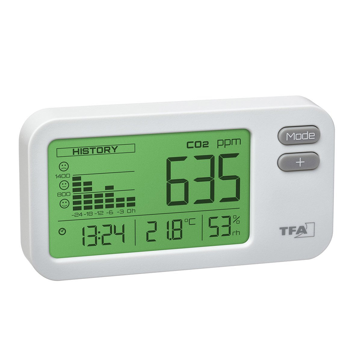 EAN 4009816033239 - TFA-Dostmann AIRCO2NTROL COACH detector de gas Monóxido de carbono (CO) imagen 1