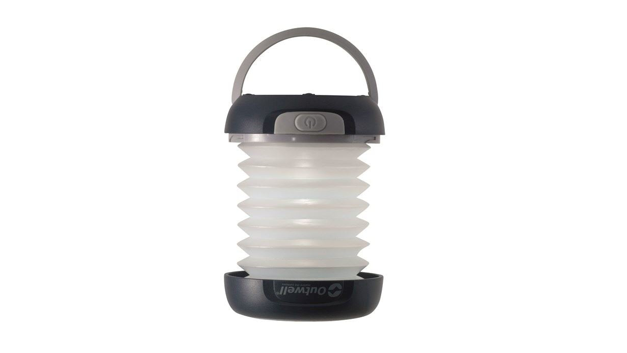 Outwell 651068 Lámpara De Suelo Para Exterior Led 1 W Negro, Blanco