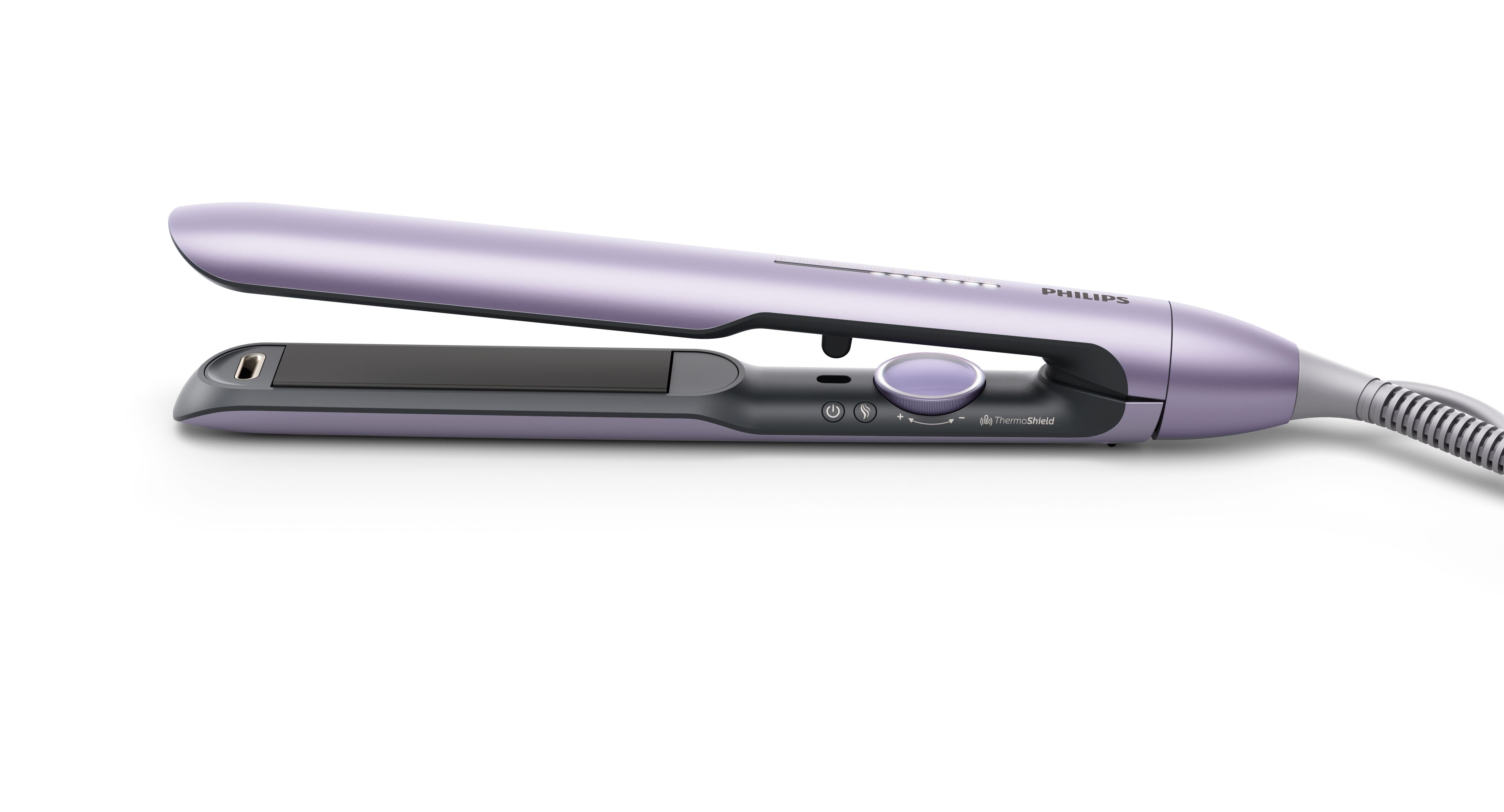 EAN 8720689023146 - Philips 7000 series BHS742/00 Utensilio de peinado Plancha de pelo Caliente Púrpura 2 m imagen 1
