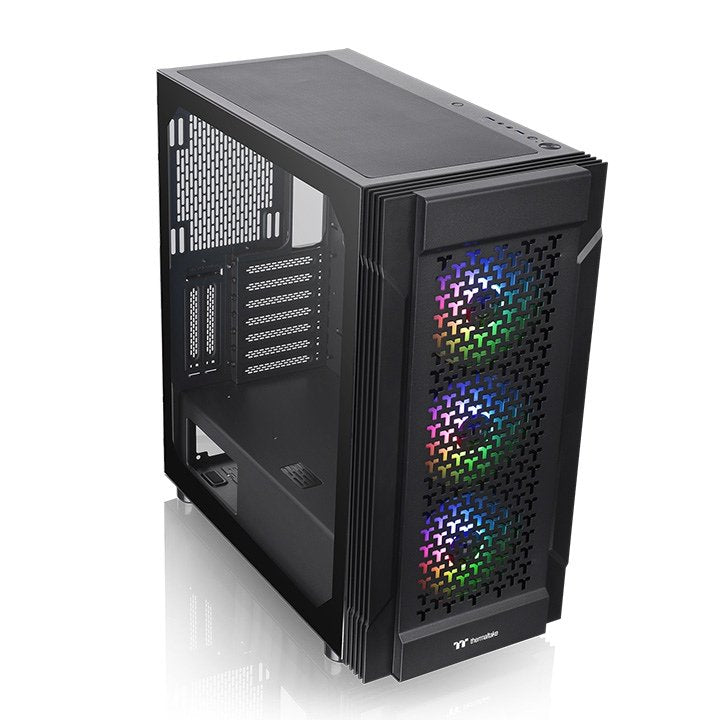 EAN 4713227529440 - Thermaltake Versa T27 TG ARGB Midi Tower Negro imagen 5