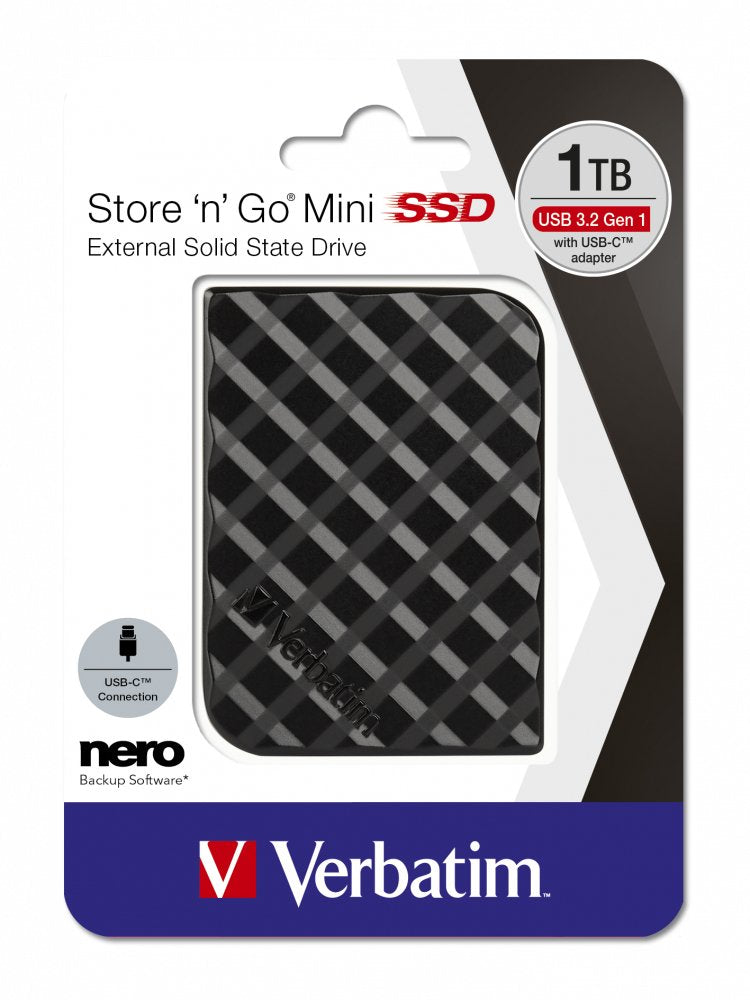 Disco Externo Ssd Verbatim 2,5 1tb Store'N'Go M