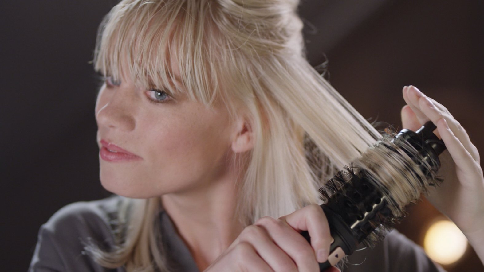 Rowenta Ultimate Experience Cf9625 Cepillo De Aire Caliente Caliente Negro, Bronce 750 W