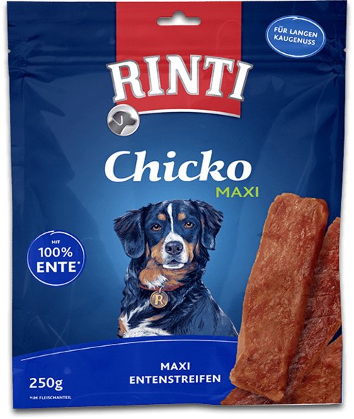 EAN 4000158914910 - RINTI 91491 premio y golosina para perro y gato Snacks Pato 250 g imagen 1