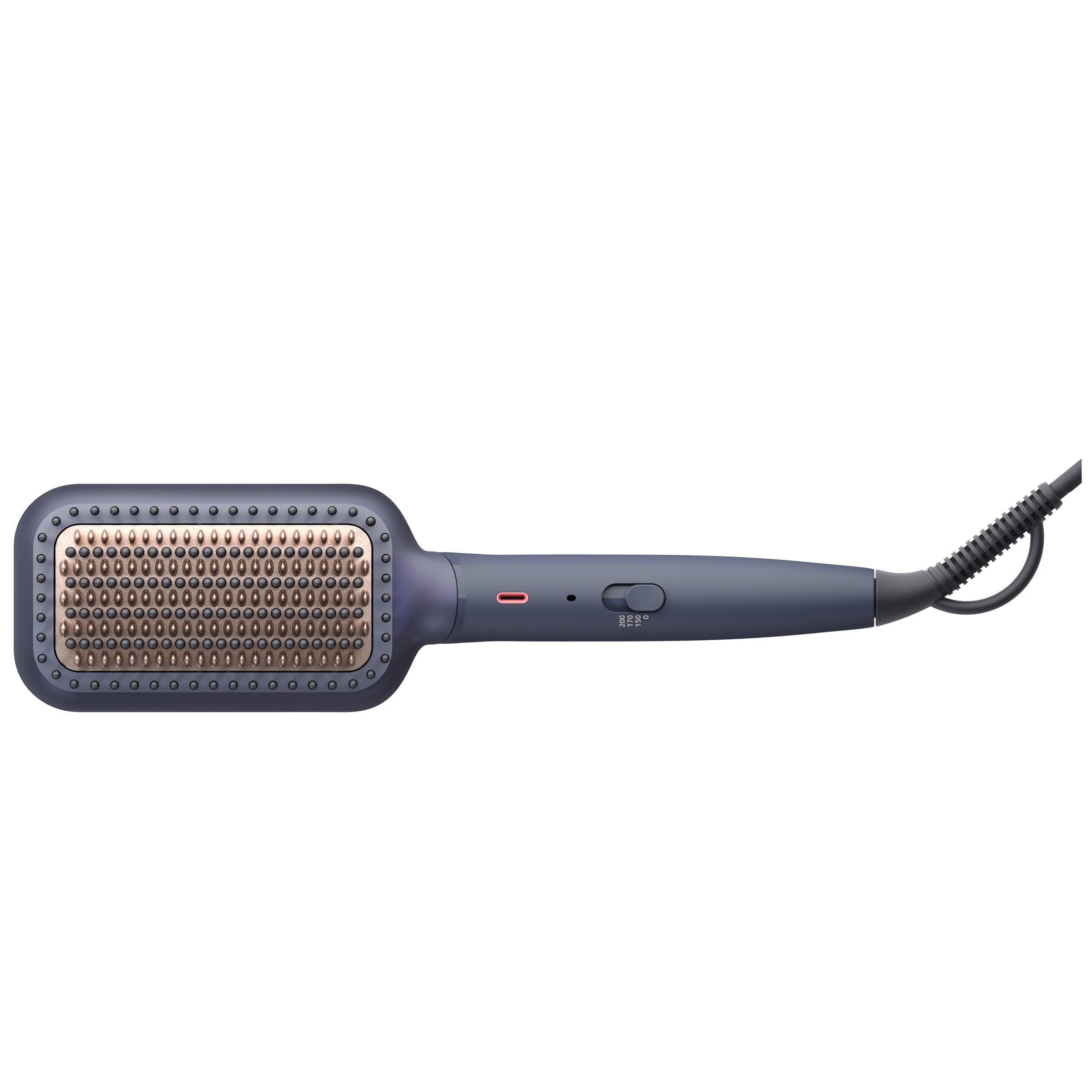 Cepillo Alisado Philips Bhh885 00 Del Cabello, Azul