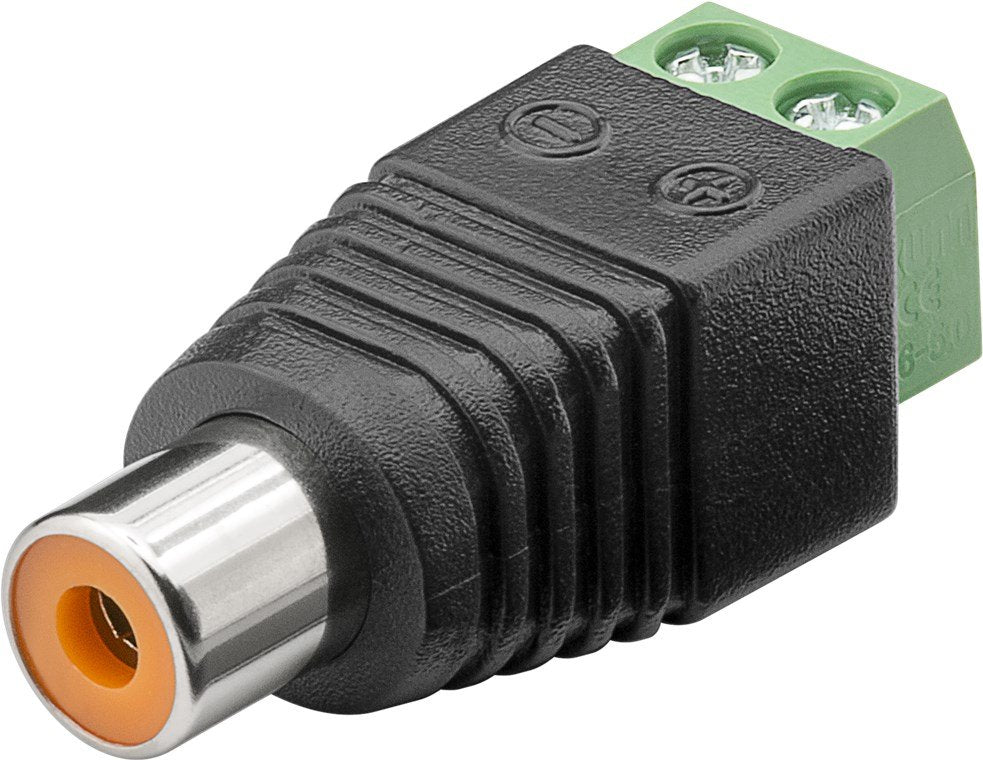 Terminal Block 2-Pin> Rca Hembra