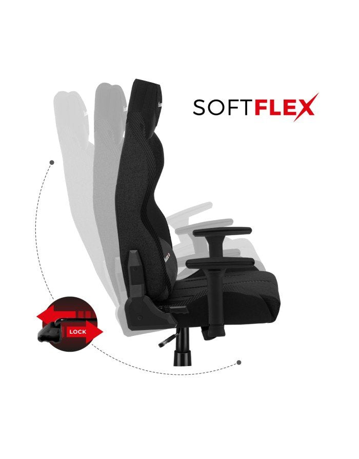 EAN 5903796013320 - Huzaro Force 7.9 Silla para videojuegos de PC Asiento (de seguridad) de butaca Negro imagen 7