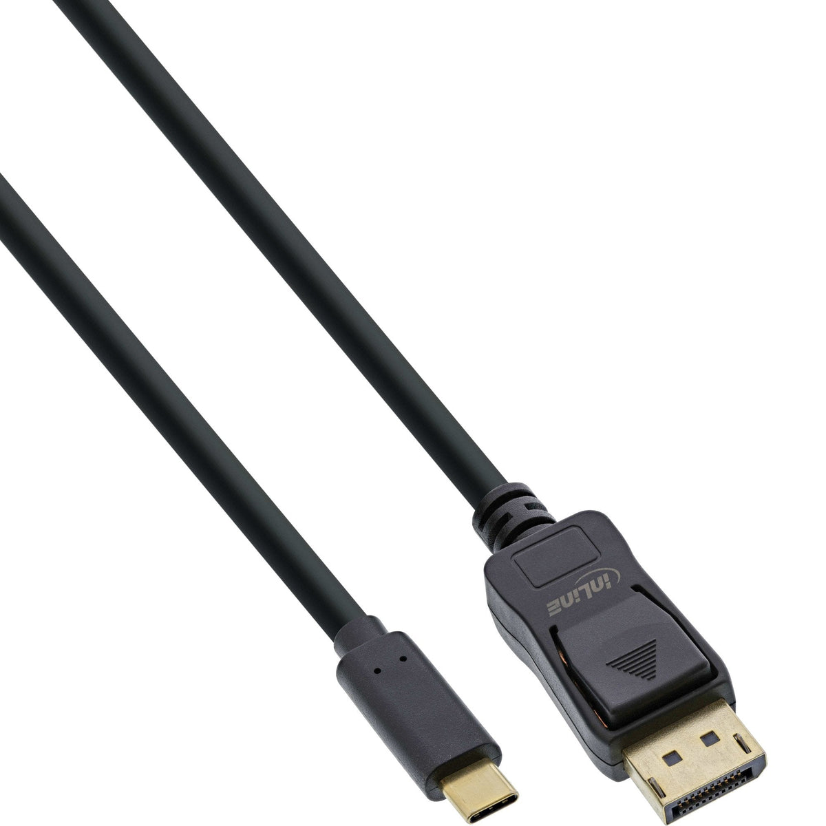 Cable Inline, Usb Tipo C Macho A Displayport Macho (Modo Alternativo Dp), 4k2k, Negro, 3 M