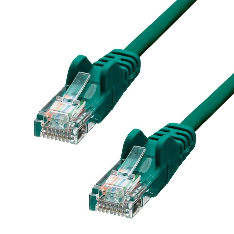 Proxtend U/Utp Cat5e Pvc Awg 26 Cca Green 0.5m