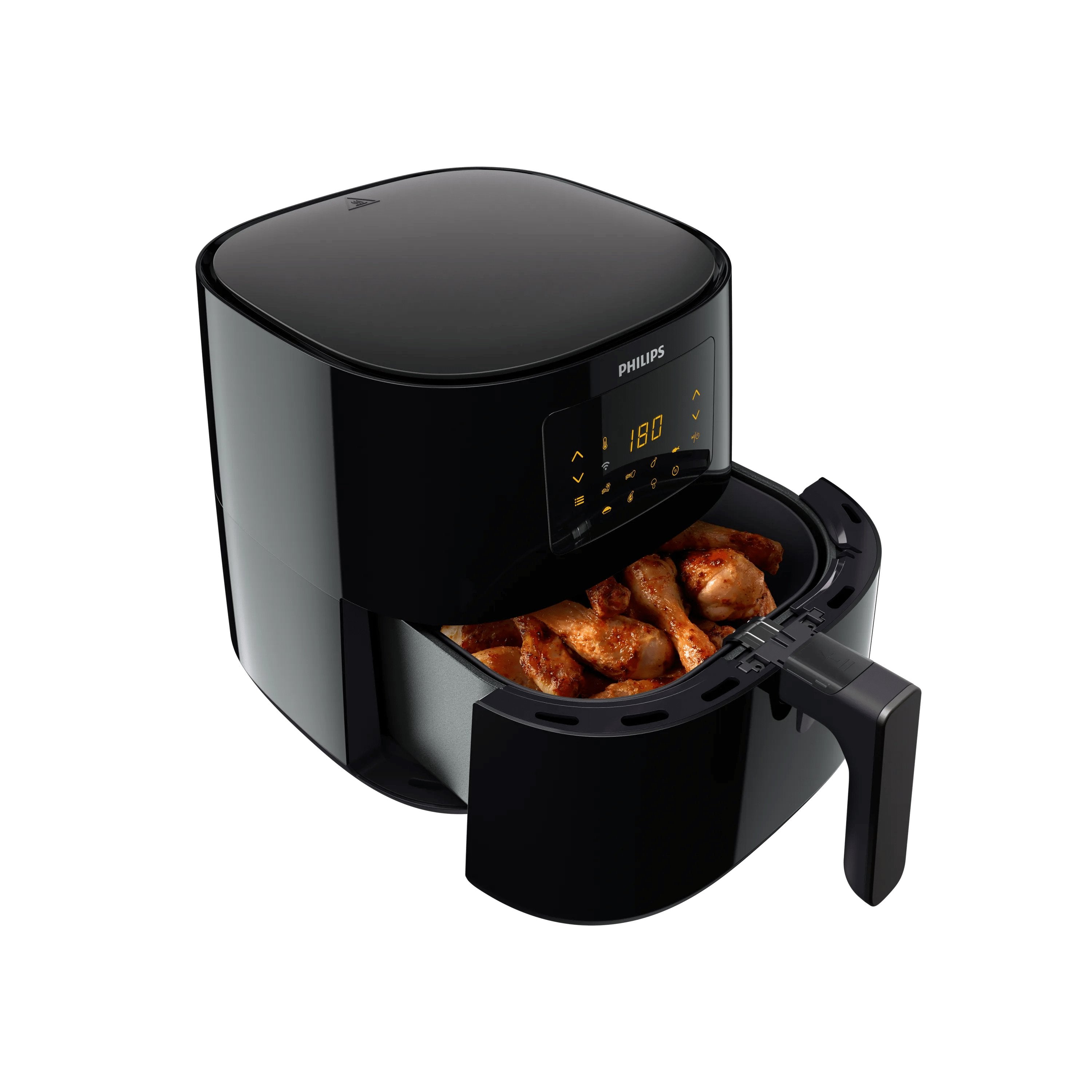 EAN 8710103962229 - Philips Essential HD9280/90 freidora Sencillo 6,2 L Independiente 2000 W Freidora de aire caliente Negro imagen 2