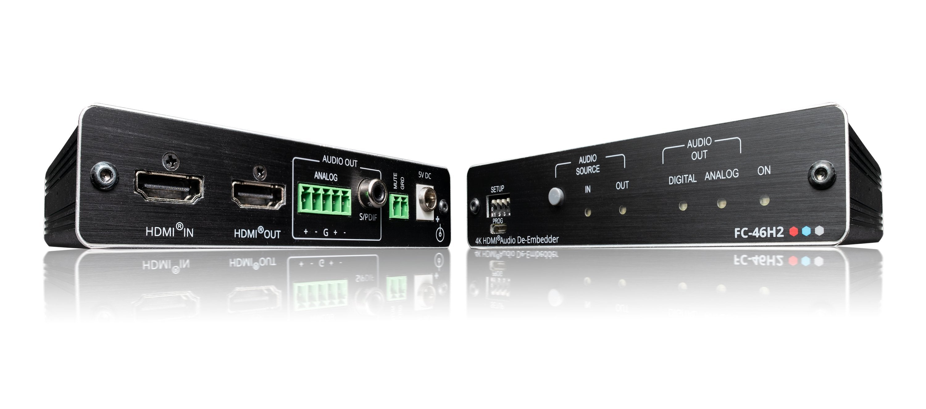 Desembebedor De Audio 4k Hdr Hdmi Audio De-Embedder (Fc-46h2) Kramer Kramer 4k Hdr Hdmi Audio De-Embedder (Fc-46h2)
