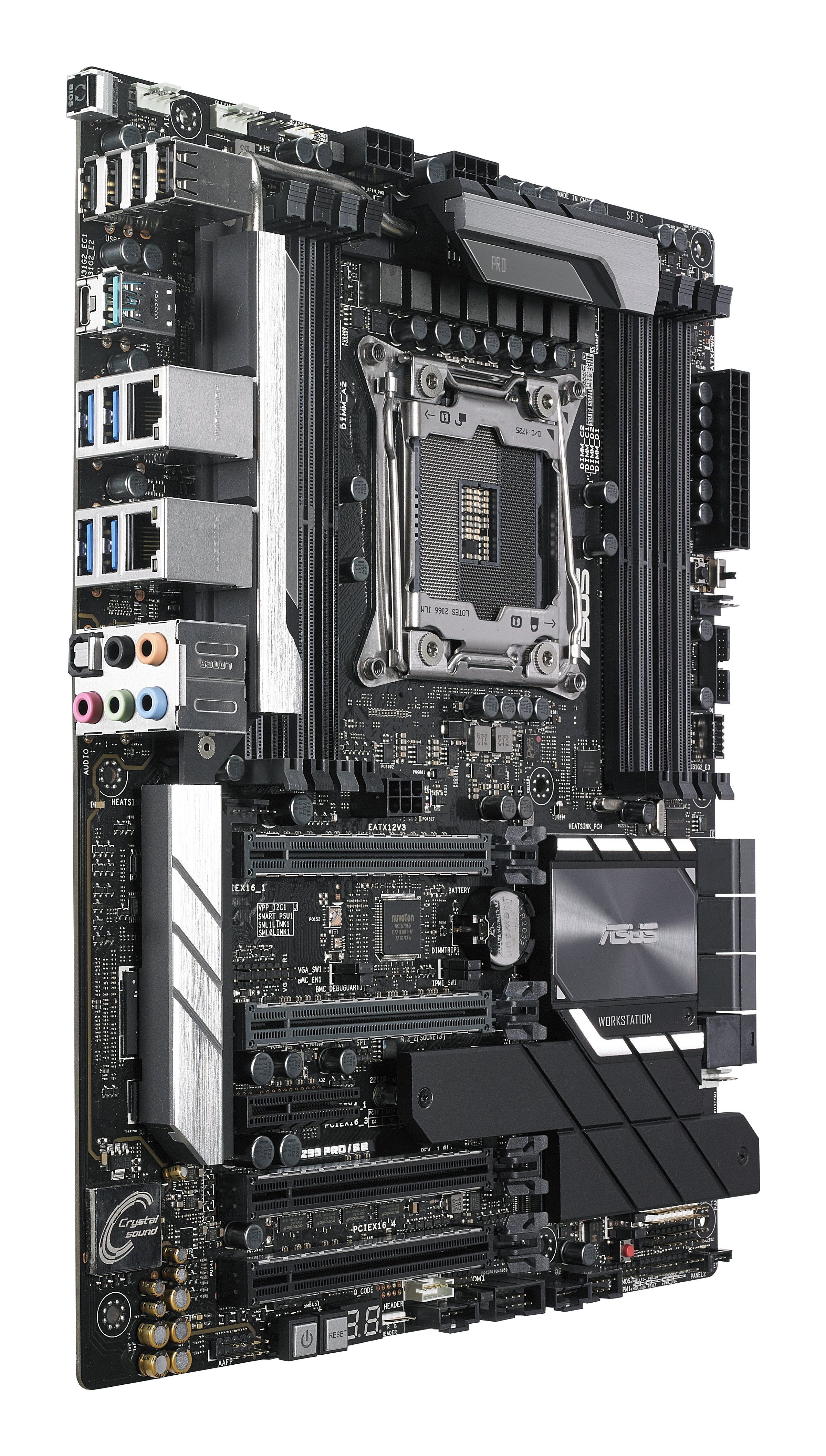 Placa Base Asus Lga2066 Ws X299 Pro/Se Atx 8xddr4 128gb 6xsata3 1xm.2