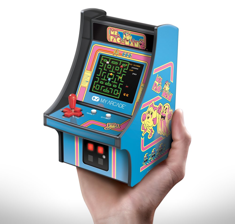 My Arcade Micro Player Ms Pacman 6.75" Dgunl-3230