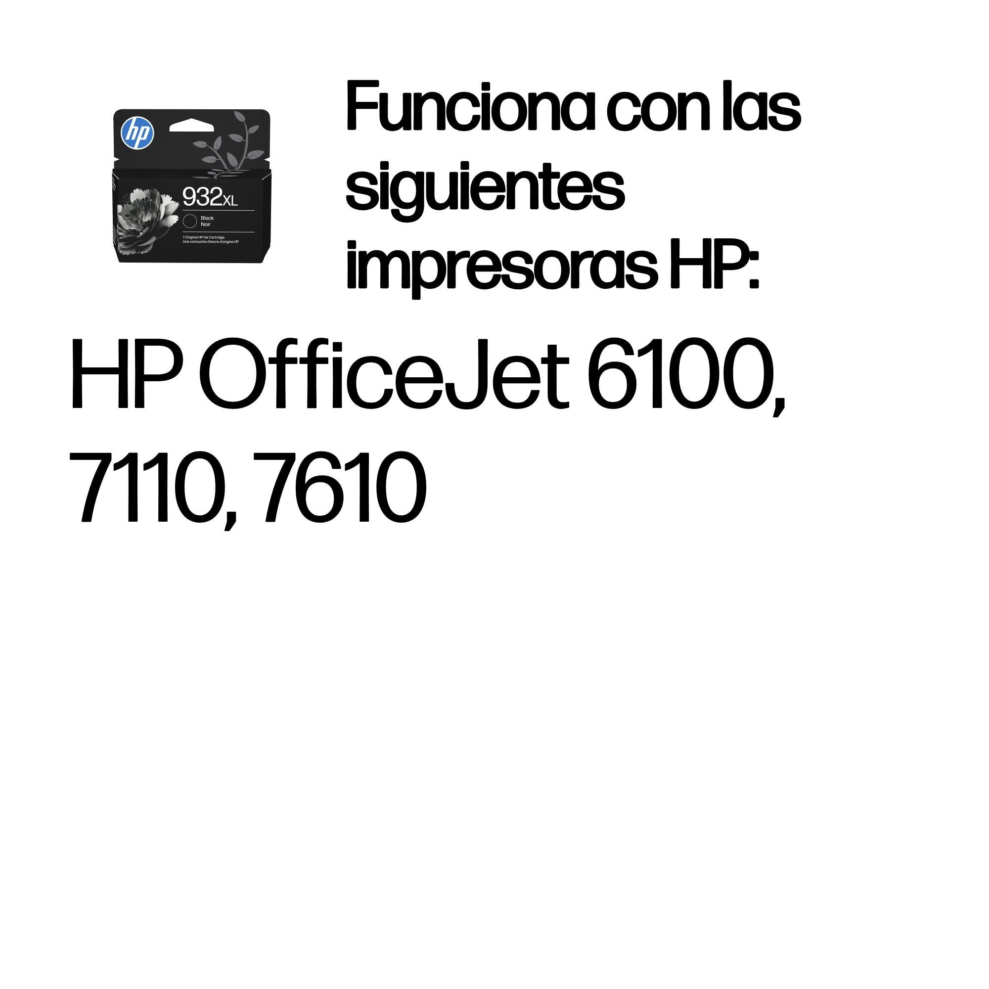 EAN 0886111615322 - HP 932XL High Yield Black Original Ink Cartridge cartucho de tinta 1 pieza(s) imagen 2