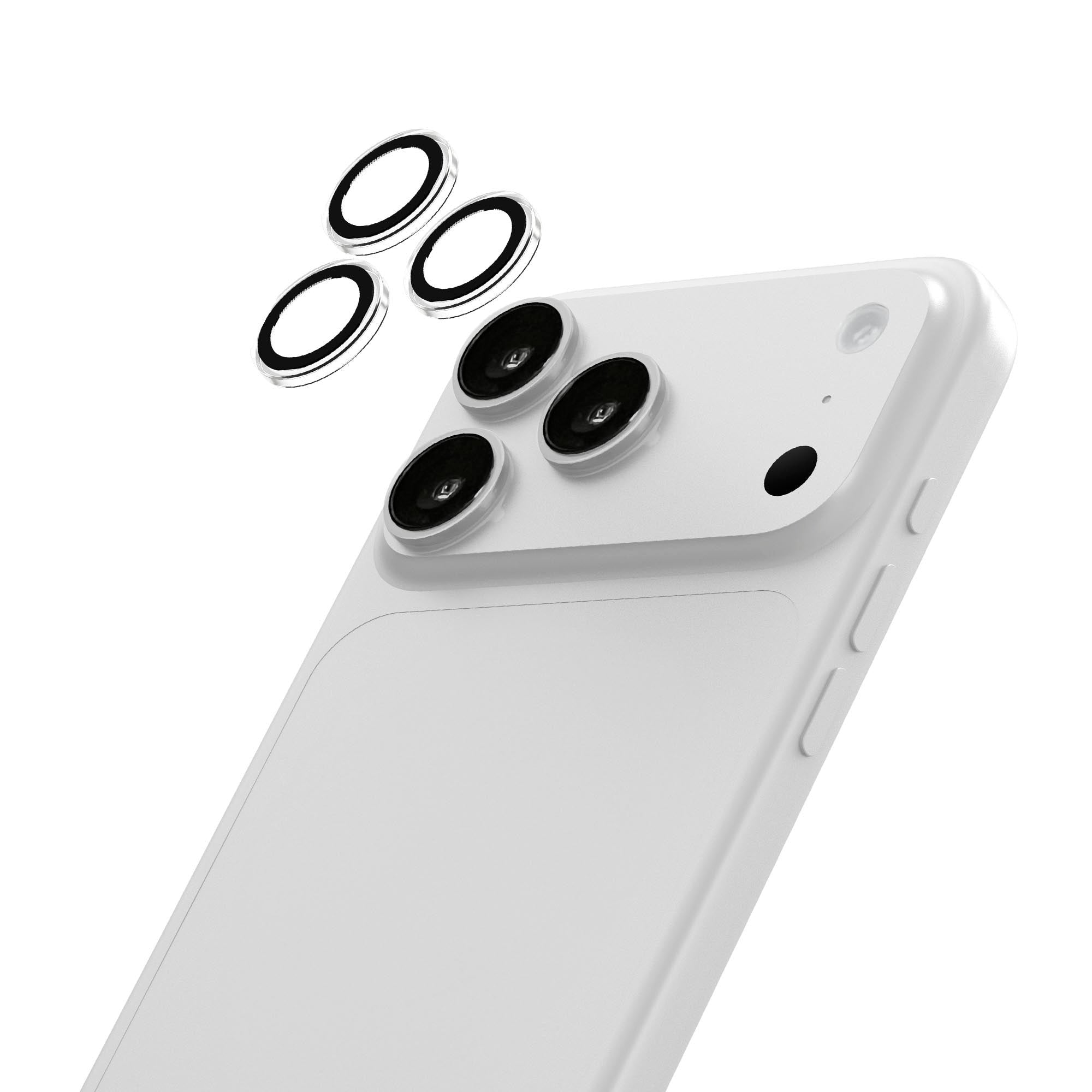 Laut Prime Glass Cam Ring Prot. Iphone 17 Pro&Pro Max Clear