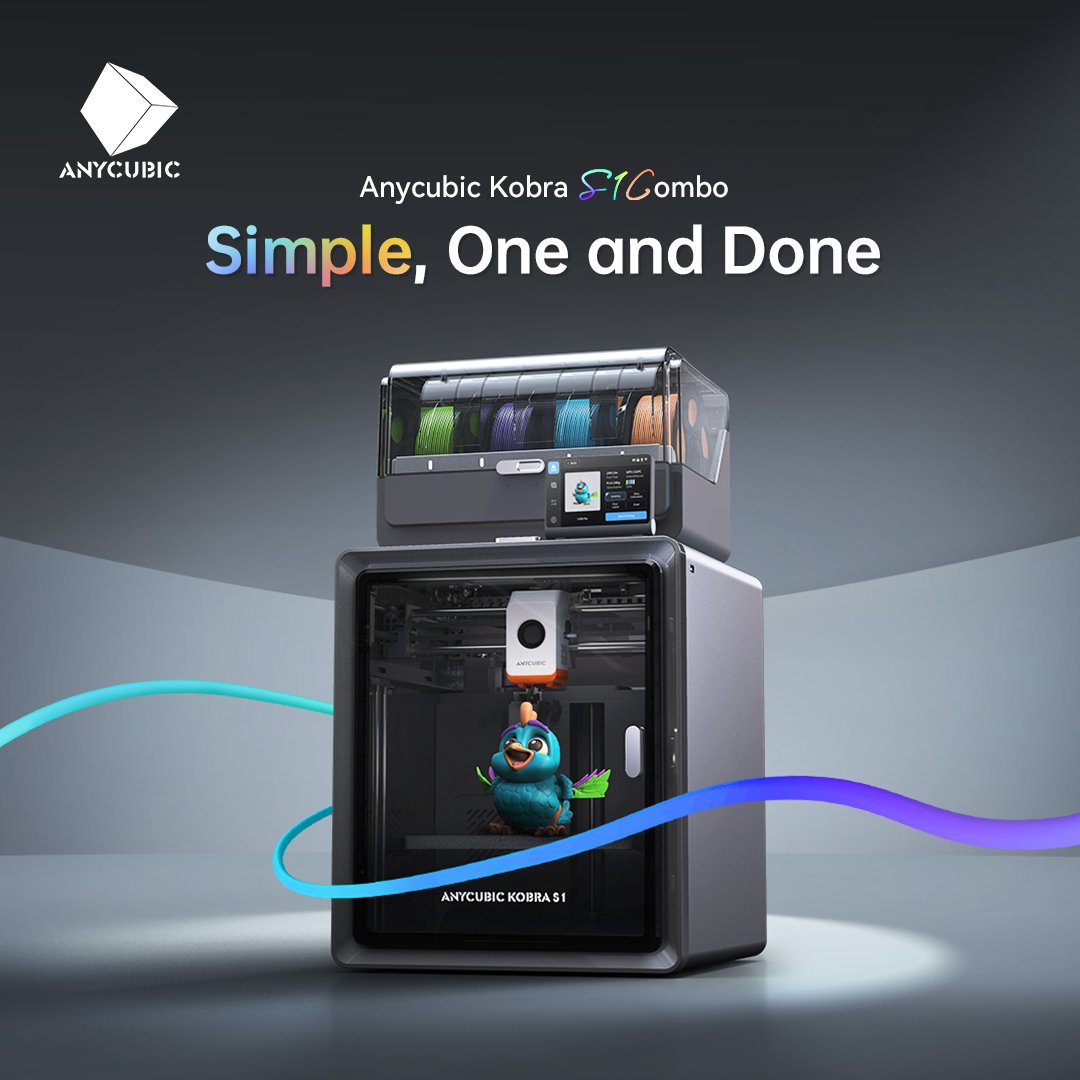 EAN 6974662351005 - 3D Prima Anycubic Kobra S1 Combo Wifi imagen 3