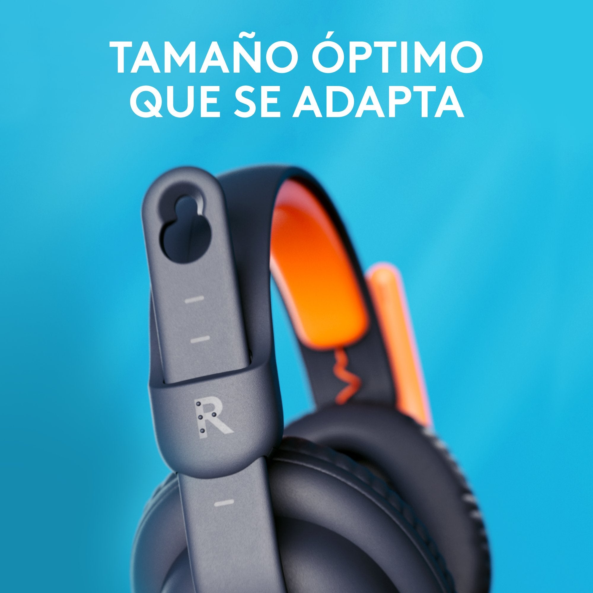 EAN 0097855190727 - Logitech Zone Learn Auriculares Alámbrico Diadema Educación USB Tipo C Azul, Naranja imagen 7