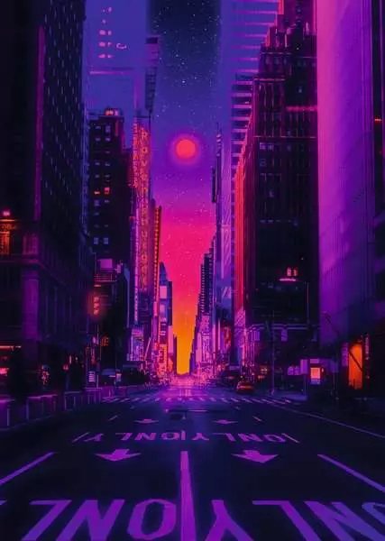 Ravensburger Puzzle New York En Neon 1000 Parts 12001436