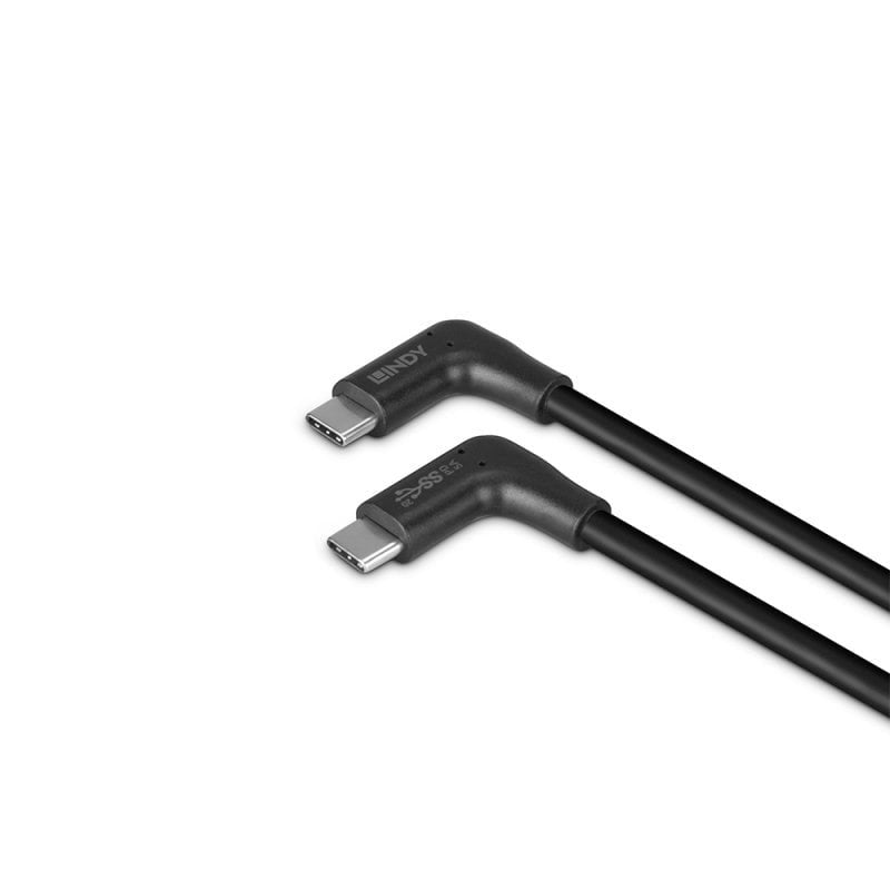 Cable Lindy 32022 Usb Usb 3.2 Gen 2 (3.1 Gen 2) 0,5 M Usb C Negro