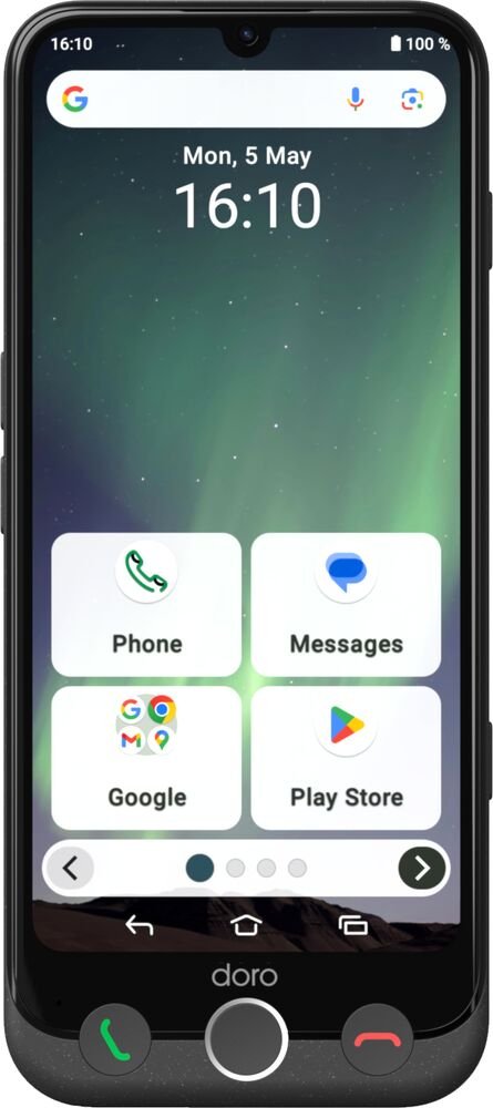 EAN 7322460089092 - Doro Aurora A30 15,5 cm (6.1") SIM doble Android 14 4G USB Tipo C 6 GB 128 GB 5000 mAh Grafito imagen 1