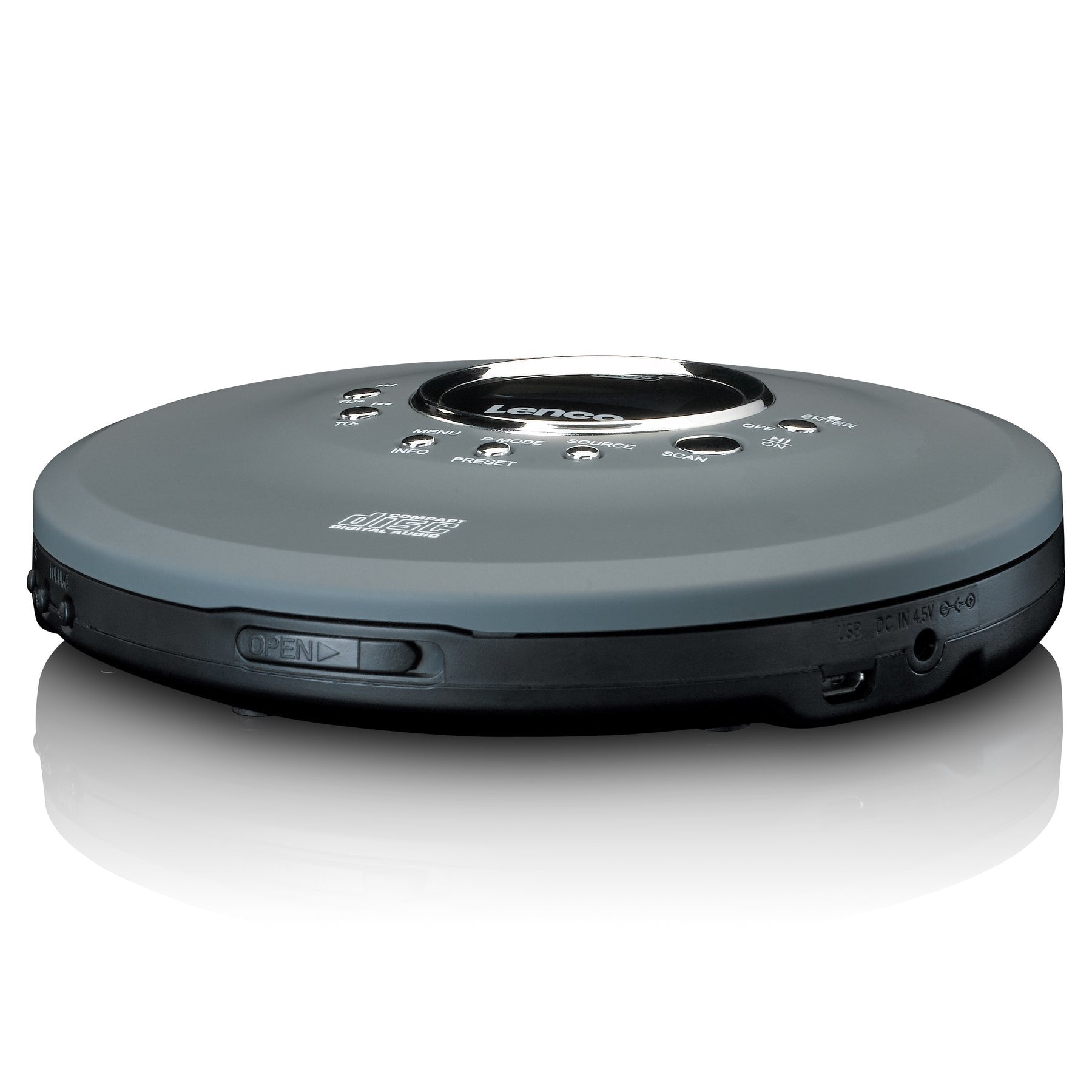 EAN 8711902066439 - Lenco CD-400GY reproductor de CD Antracita Reproductor de CD portátil imagen 6