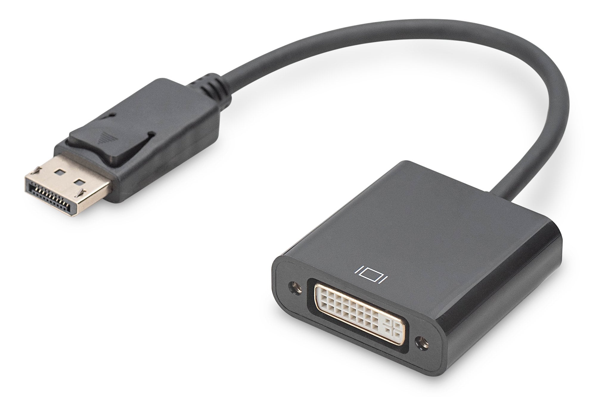 EAN 4016032468783 - Digitus DB-340414-001-S adaptador de cable de vídeo 0,15 m Mini DisplayPort DVI-I Negro imagen 1