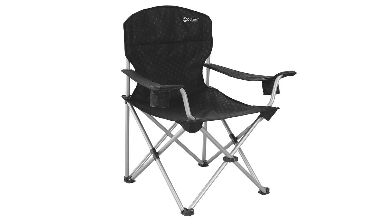 Outwell Silla De Camping Plegable Catamarca Xl Negra