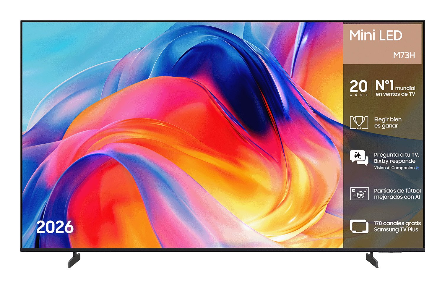 EAN 8806099134372 - Samsung TU55M73HAUXXC Televisor 139,7 cm (55") 4K Ultra HD Wifi Gris imagen 1