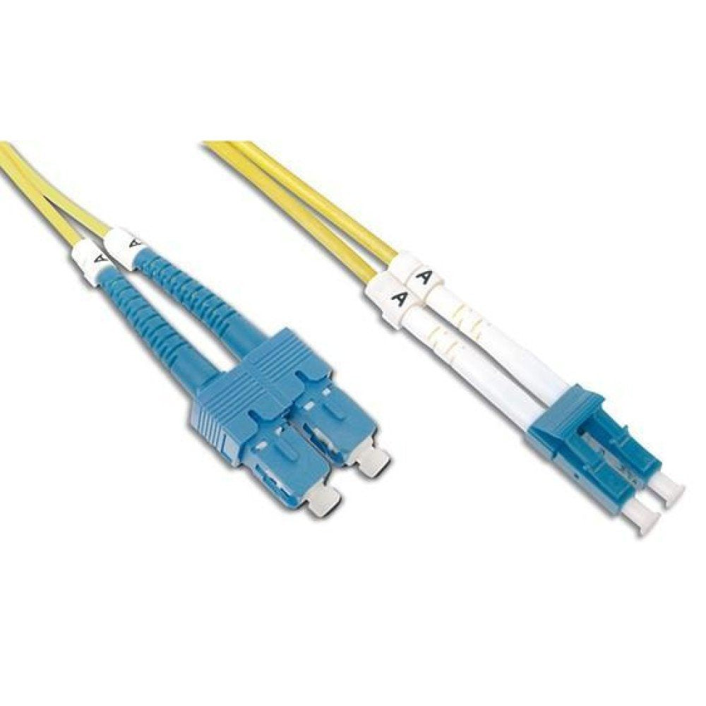 Intellinet 303935 Cable De Conexión De Fibra Óptica Intellinet Lc-Sc Duplex 3m 9/125 Os2 Monomodo